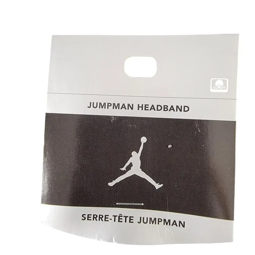 Vintage Nike Michael Jordan Jumpman Sweat Headband - NEW Blue/Silver 590831-455